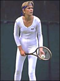 Anne White fa fede al cognome presentandosi cos a Wimbledon nel 1985